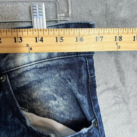 Southpole Authentic Collection Distressed Denim Jean Shorts Mens‎ Size 30 Waist - Picture 13 of 14